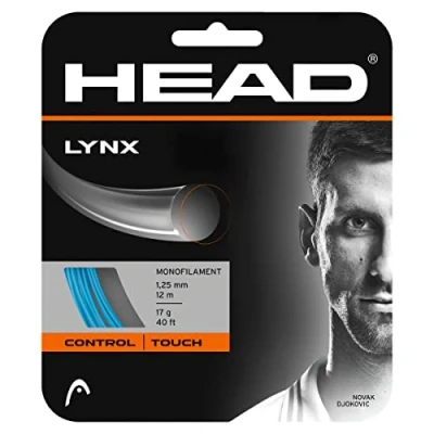 Image of HEAD Unisex Adult Lynx Set Tennis String, Blue, 16
