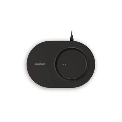 Image of Ember Charging Coaster 2 for Use Temperature Control Smart Travel Mug Extra Charger App and Controlled Mugs, Black