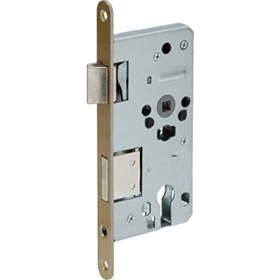 Image of ABUS 61723 ES TGL PZ G R 55 72 Mortice Lock Gold