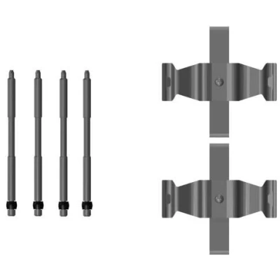 Image of 34116872574 Accessory Kit, disc brake pads TEXTAR 82555100 BMW: 6 Gran Turismo, X3, 5 Saloon, MINI: Clubman