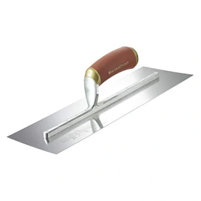 Image of Marshalltown MPB14SSD 14 inch Stainless Steel Plasterers Finishing Trowel