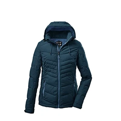 Image of Killtec Women&#039;s Kow 149 Wmn Qltd Quilted Jacket with Zip off Hood