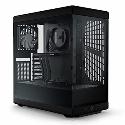 Image of Hyte Y40 Mid Tower Case Black (ATX/M ATX/M ITX)