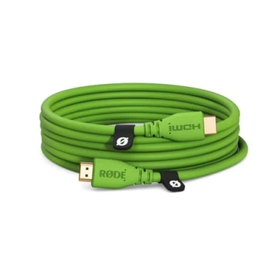 Image of RØDE HDMI 3 Premium High Speed Cable with Ethernet (3m/10ft, Green)