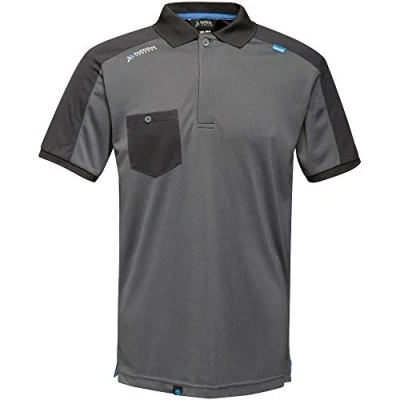 Image of Regatta TRS167XL038 Offensive Wicking Polo, Size X Large, Seal Grey