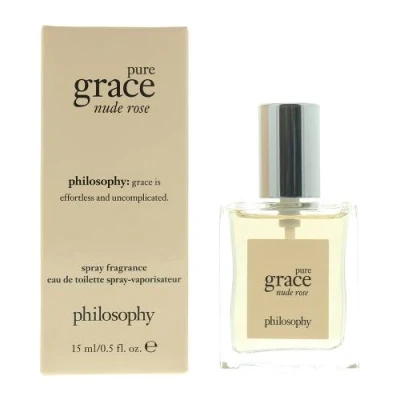 Image of Philosophy Pure Grace Nude Rose Eau de Toilette 15ml Spray