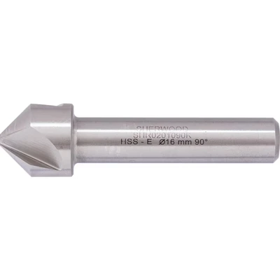 Image of Sherwood 16MM 90DEG HSS Cobalt 3FL S/S Countersink