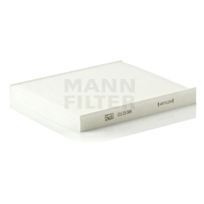 Image of 50511785, 77365352 Pollen Filter MANN CU 23 009 Particulate 230mm 200mm 20mm ALFA ROMEO: Giulietta Hatchback
