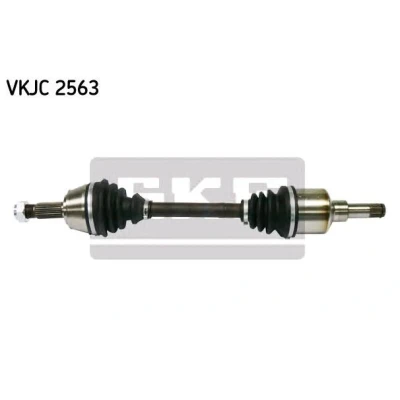 Image of 46308227, 46308232 Drive shaft SKF VKJC 2563 66, 589mm FIAT: Panda II Hatchback