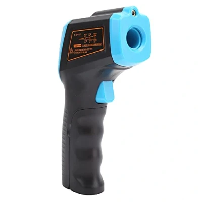 Image of Infrared Thermometer Non Contact Digital Temperature Gun, GM320S Hand held Gun with LCD Display 50 to 600(blue),Infrared and Laser Thermometers