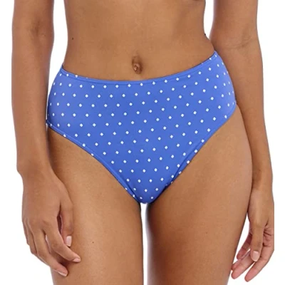 Image of 7236 Freya Jewel Cove High Waist Bikini Brief Azure