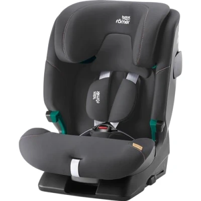 Image of BRITAX RÖMER ADVANSAFIX 2 Z LINE Child car seat, for Children from 76 150 cm (i Size) with and Without ISOFIX, 15 Months to 12 Years, Midnight Grey