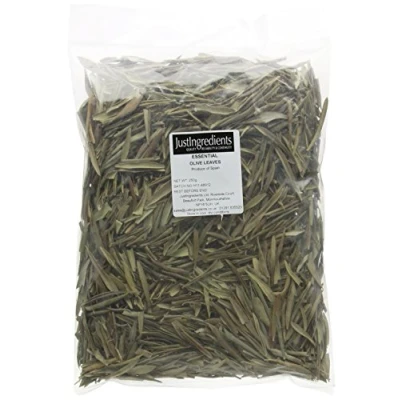 Image of JustIngredients Essentials Olive Leaves 250 g (Pack of 4)
