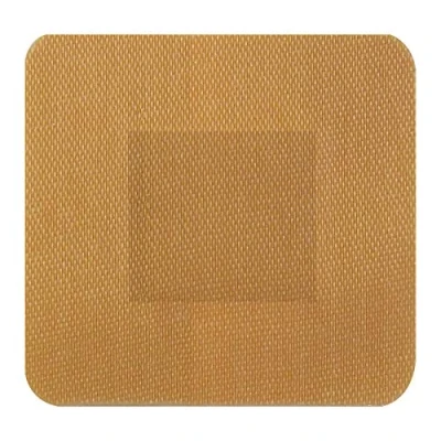 Image of 100 Pack of QUALICARE Premium Ultra Thin Fabric First AID Wound Cut Square PLASTERS DRESSINGS 3.8CM X