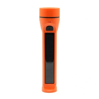 Image of Hybridlight Journey 1000 Solar LED Waterproof Flashlight with Micro USB Port, Orange