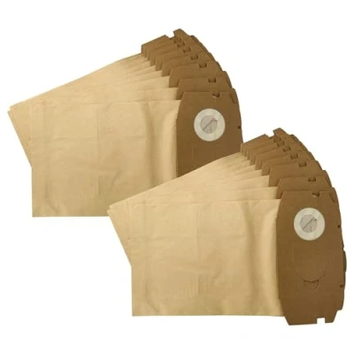 Image of vhbw 20 Paper Dust Bags compatible with Festo/Festool CT, CTL Midi, Mini, CT FIS Mini Vacuum Cleaner