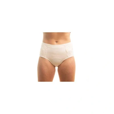Image of BP3 Underwear Washable Absorbent High Waist Knickers for Incontinence &amp; Periods (Cream, 3XL)