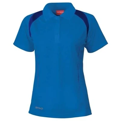 Image of Spiro S177F Ladies Team Spirit Polo Shirt Royal/Navy XL