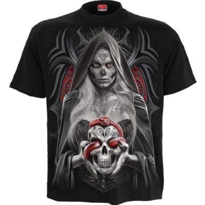 Image of Spiral High Priestess T Shirt Black L