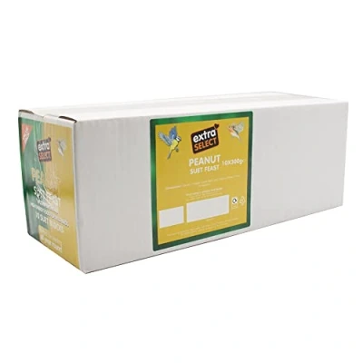 Image of Extra Select Wild Bird High Energy Peanut Suet Blocks 10x300gm