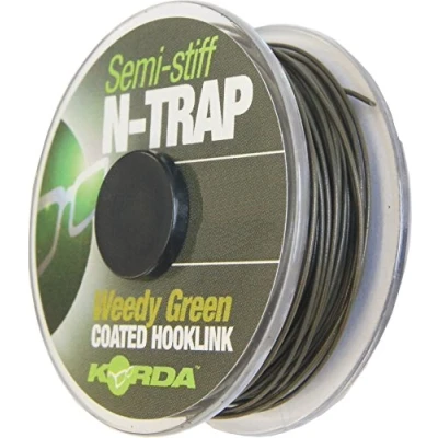 Image of KORDA N TRAP SEMI HOOKLINK WEED 15lb KNT04