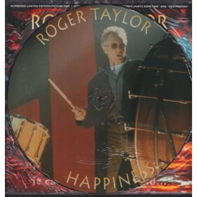 Image of Roger Taylor Happiness? 1994 UK 12&quot; picture disc 12R6399