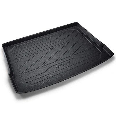 Image of Volkswagen 5H0061160 Boot Liner for Variable Loading Floor (Upper Position), with Golf Lettering, Black