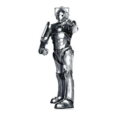 Image of Star Cutouts Ltd SC10 Official Doctor Who Lifesize Cardboard Cutout of Cyberman, Solid, Multicolor, Regular