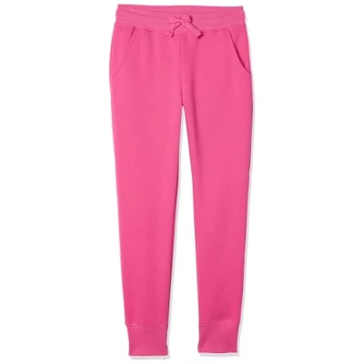 Image of Amazon Essentials Girls&#039; Joggers, Pink, 6 7 Years
