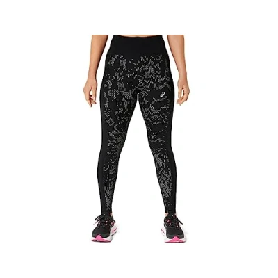 Image of ASICS 2012C863 001 LITE Show Tight Leggings Women&#039;s Performance Black Size S