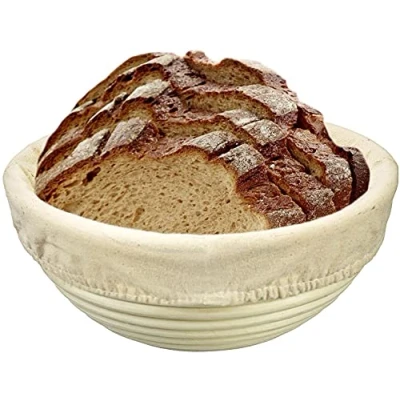 Image of Westmark 3205226B Proofing Basket Cover for Round Baskets Diameter 24.5 cm Cotton Beige