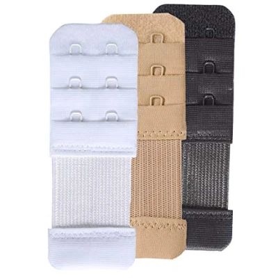 Image of SAMGU Bra Extenders, 3 Pieces Strap Extensions 2 Hook Elastic Extender