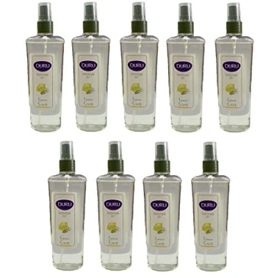 Image of DURU LEMON COLOGNE LIMON KOLONYA SPRAY PUMP BOTTLE 150ML (9 PCS OFFER)