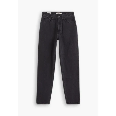 Image of Levi&#039;s Mom Jeans, Women&#039;s, Size: 26x28, Black stonewash