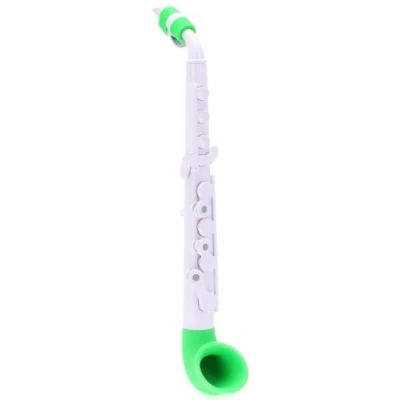 Image of Nuvo N520JWGN jSax 2.0 in white and green, 7.3 cm*34.0 cm*13.4 cm