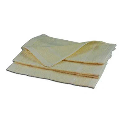 Image of Gözze Set of 4 Faceloths, Soft and Absorbent, 100% Cotton, 30 x cm Vanilla