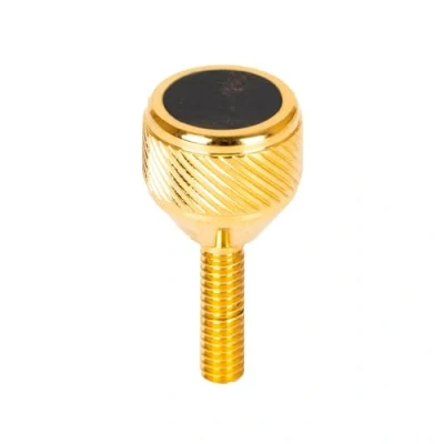 Image of saxophone Neck Screws Heavy 135 by KGU Music for alto, tenor, soprano, baritone sax Selmer,Yanagisawa,Jupiter,Couesnon (24K Gold, Nuummite)