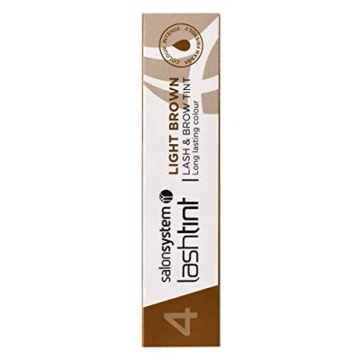 Image of Salon System Lashtint Light Brown Lash and Brow Tint, 15 ml, 0227210