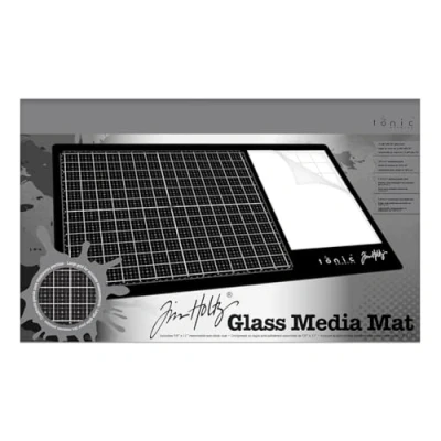 Image of Tonic Studios Glass Cutting Mat, Black, 14&quot; x 23&quot;