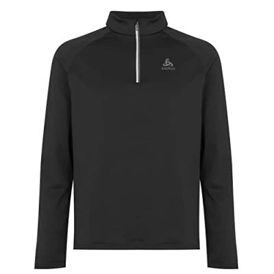 Image of Odlo Mens Besso Fleece Half Zip Black L
