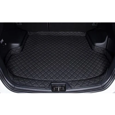 Image of Car Leather Boot Liner Mats For Lexus RX450H 2007 2008 2009 2010 2011 2012 2013 2014 2015, Tailored Rear Trunk Carpet Cargo Tray Liners Anti Slip Protector Mat Luggage Pad Interior Accessories