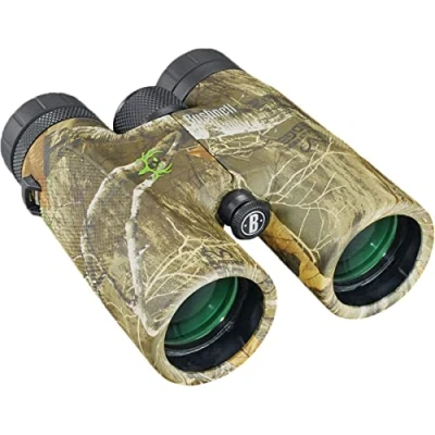 Image of Bushnell Powerview 10x42 Real Tree Edge Bone Collector Roof Prism Waterproof Fogproof Bird Watching Sightseeing Travelling Wildlife Outdoor Binocular 141042RB