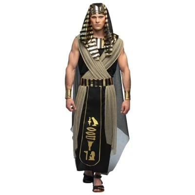 Image of Boland 84459 Erwachsenenkostüm Pharao Anubis Adult Pharaoh Costume, Multicoloured, 56/54