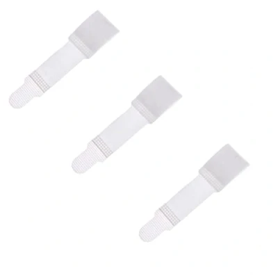 Image of Hammer Toe Straightener, Splints, Cushioned Bandages for Correcting Toes, Broken Crooked Toes &amp; Overlapping PEDIMEND (3PCS, White)