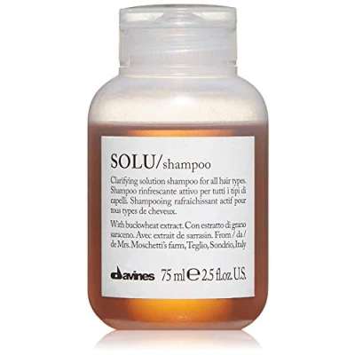 Image of Davines Solu Shampoo, Travel Size 75 ml