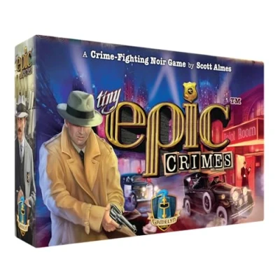 Image of Gamelyn Games Tiny Epic Crimes Board Game Ages 14+ 1 4 Players 30 60 Minutes Playing Time