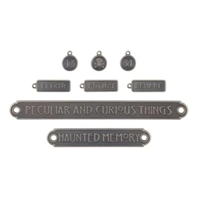 Image of Creative Craft Propducts Word Plaques + Tags Tim Holtz Idealogy