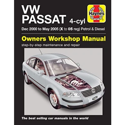 Image of VW Passat Petrol &amp; Diesel (Dec 00 May 05) Haynes Repair Manual (Paperback)