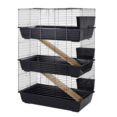 Image of Little Friends Rabbit Cage, Triple, 100 cm