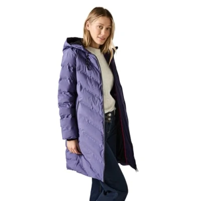 Image of Cecil Women&#039;s B101039 Coat with welds, Stormy Violet, XXL